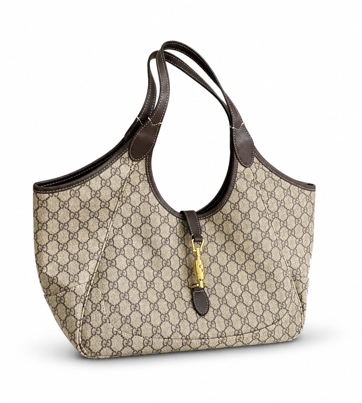 Gucci Mercato Medium Tote bag in beige
