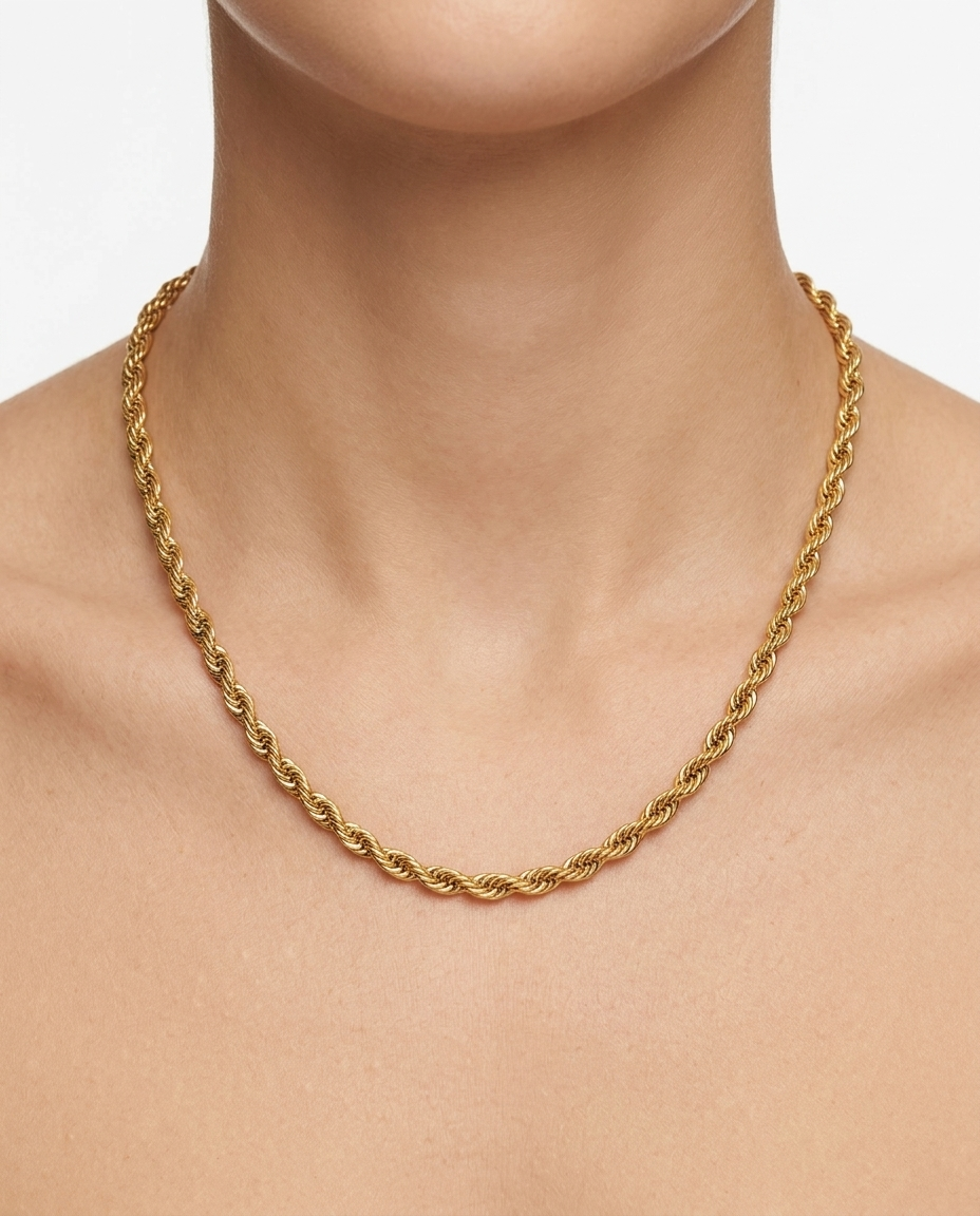 Magdol stainless steel necklace