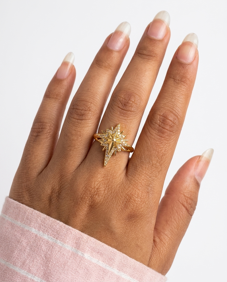 North-star stainless ring
