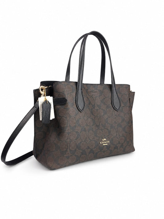 Coach Hanna Carryall in Signature Canvas.