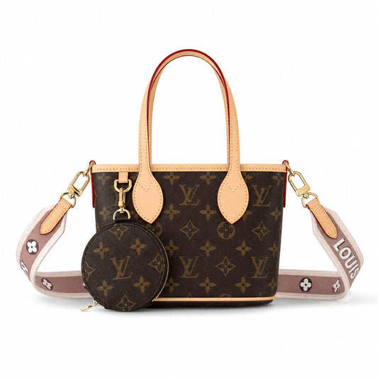 Louis Vuitton Neverfull BB handbag in Monogram beige