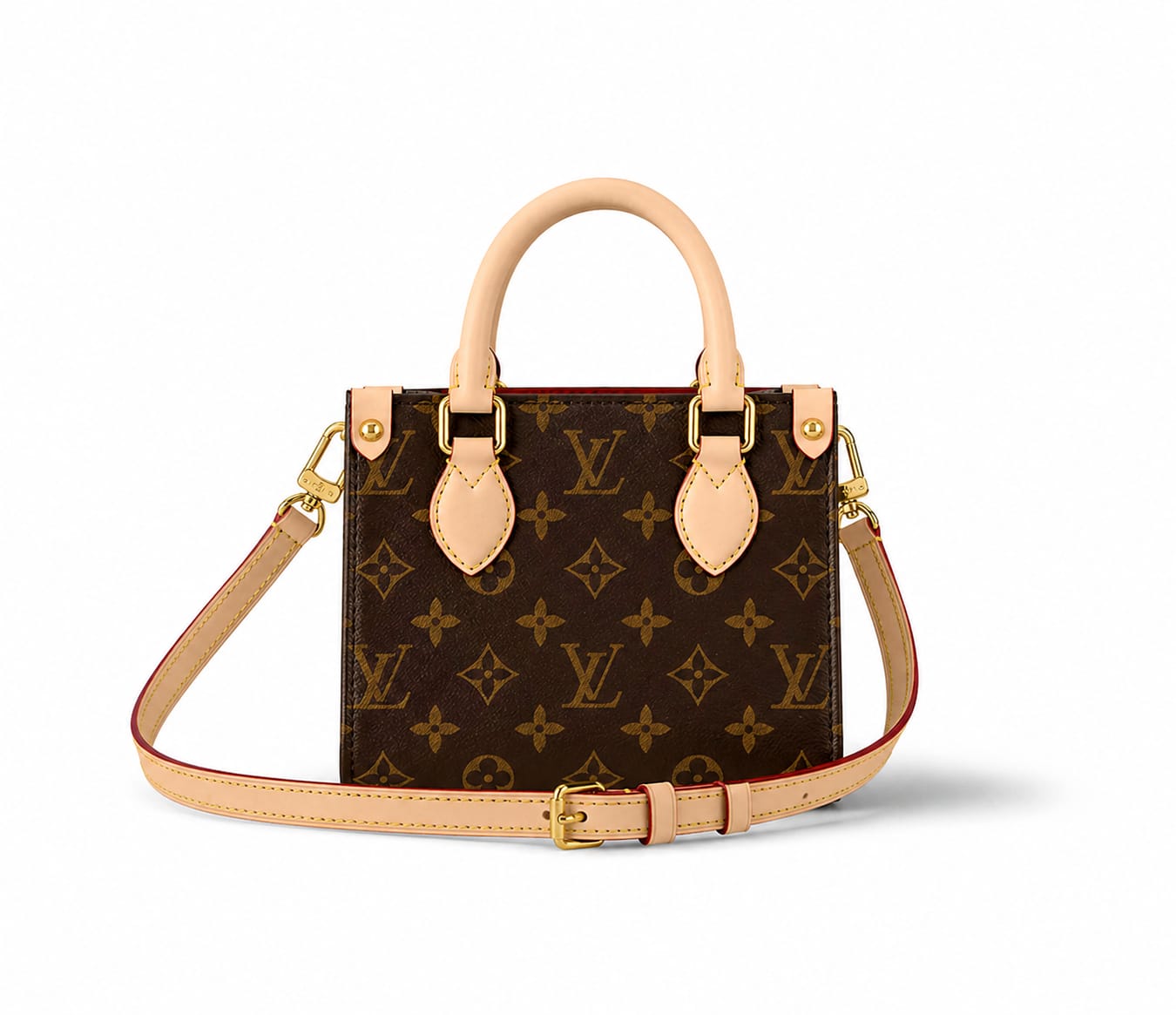 Louis Vuitton Sac Plat BB handbag in Monogram