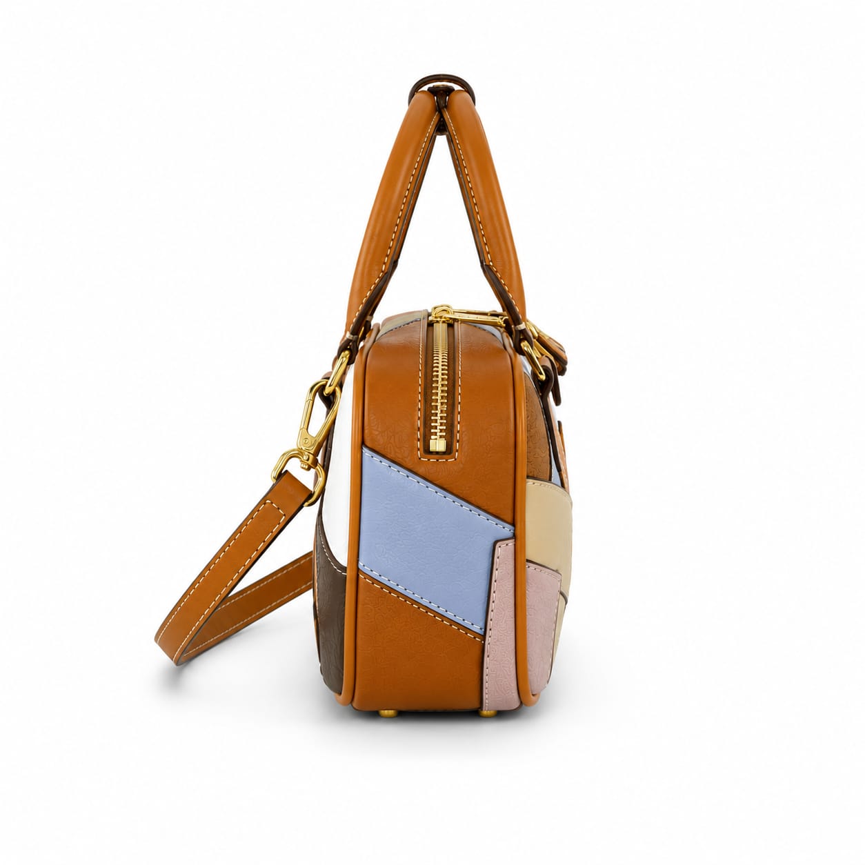Miu Miu Beau patchwork leather bag.