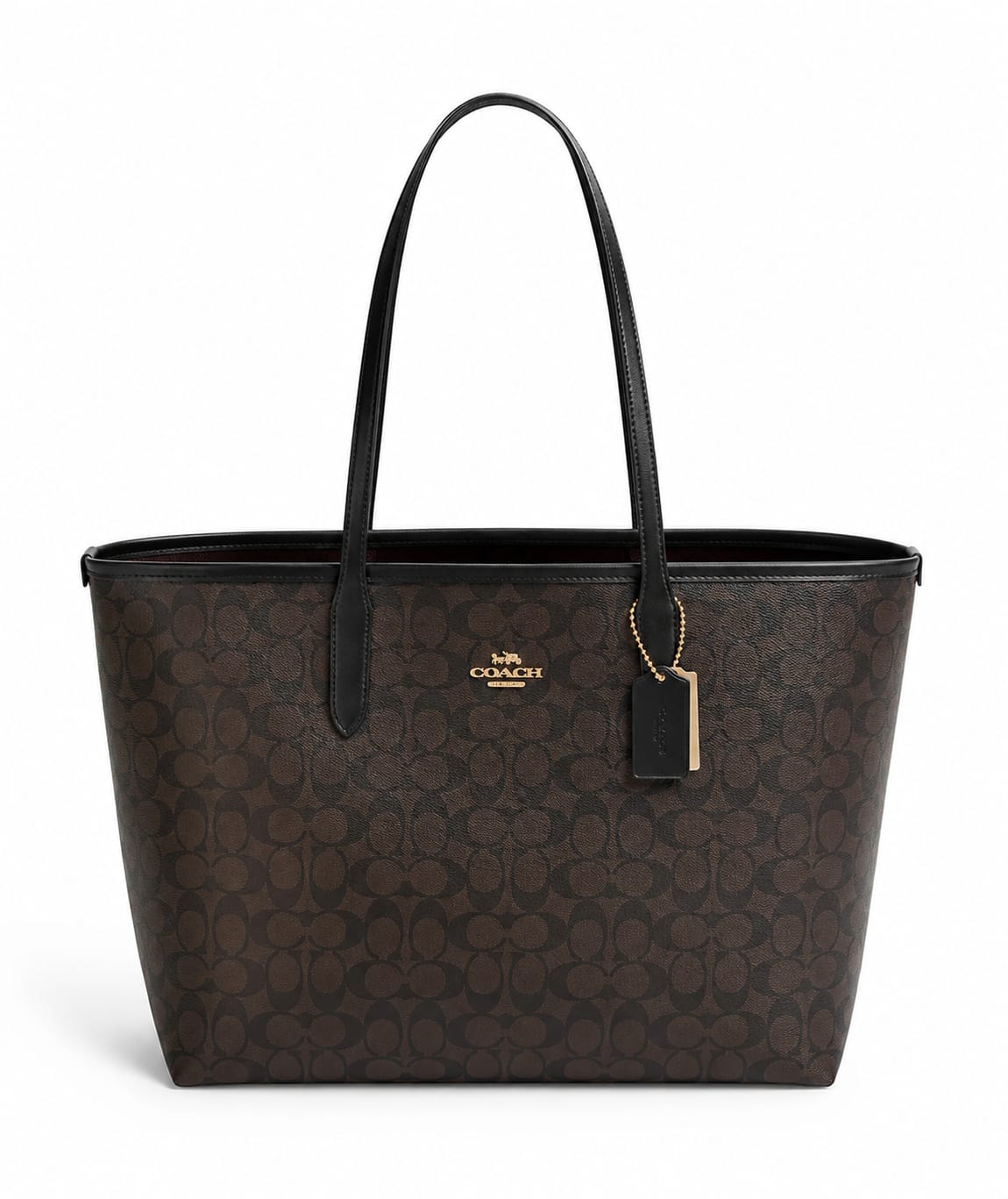 Coach signature tote bag