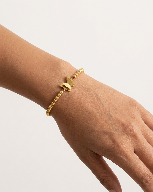 Gold Butterfly Bracelet
