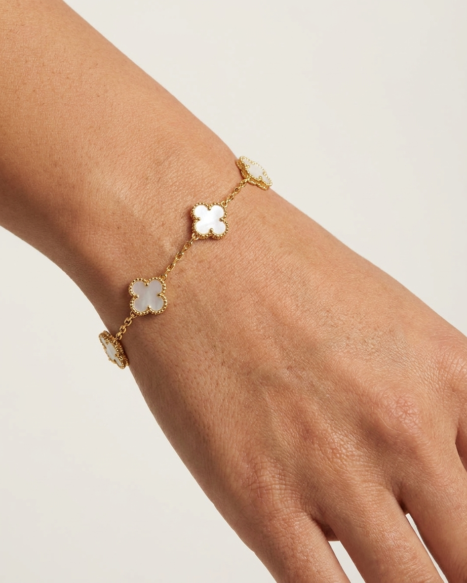 Flower Stainless Steel Bracelet