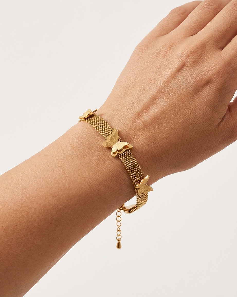 Butterfly Mesh Bracelet