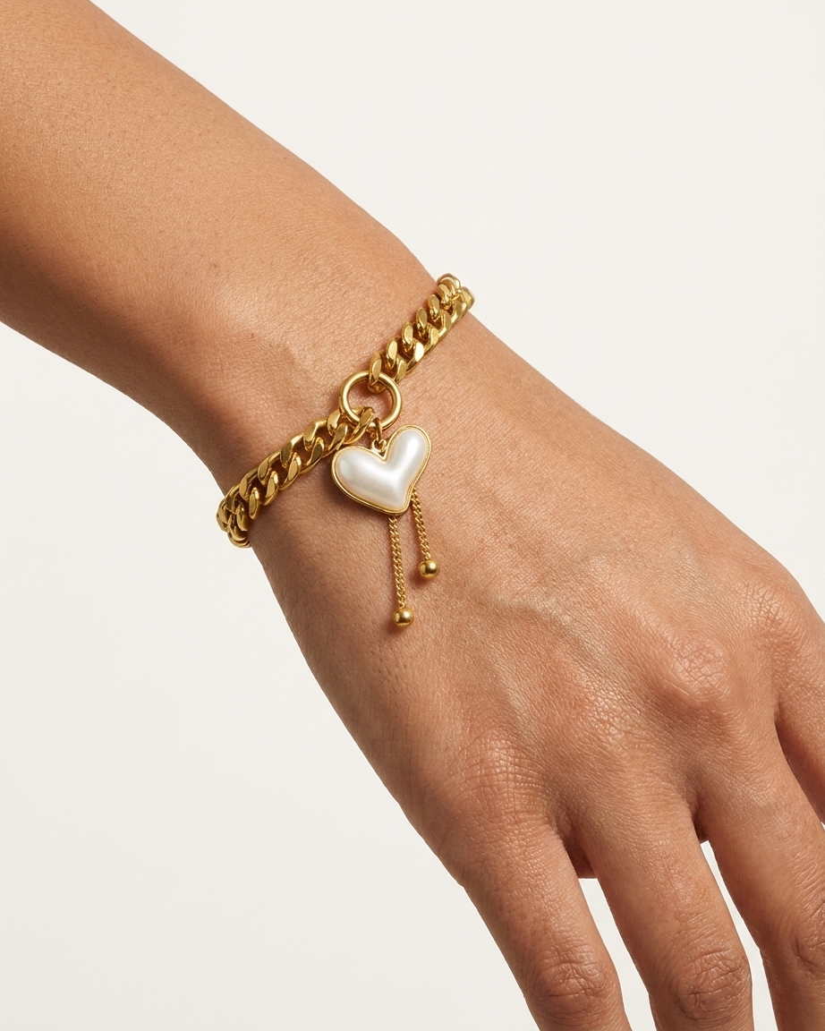 Heart Stainless Steel Bracelet