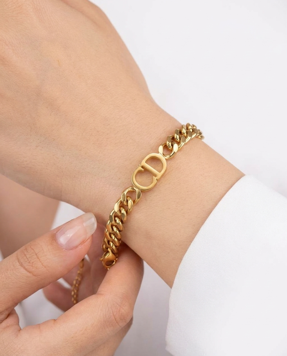 CD stainless steel bracelet