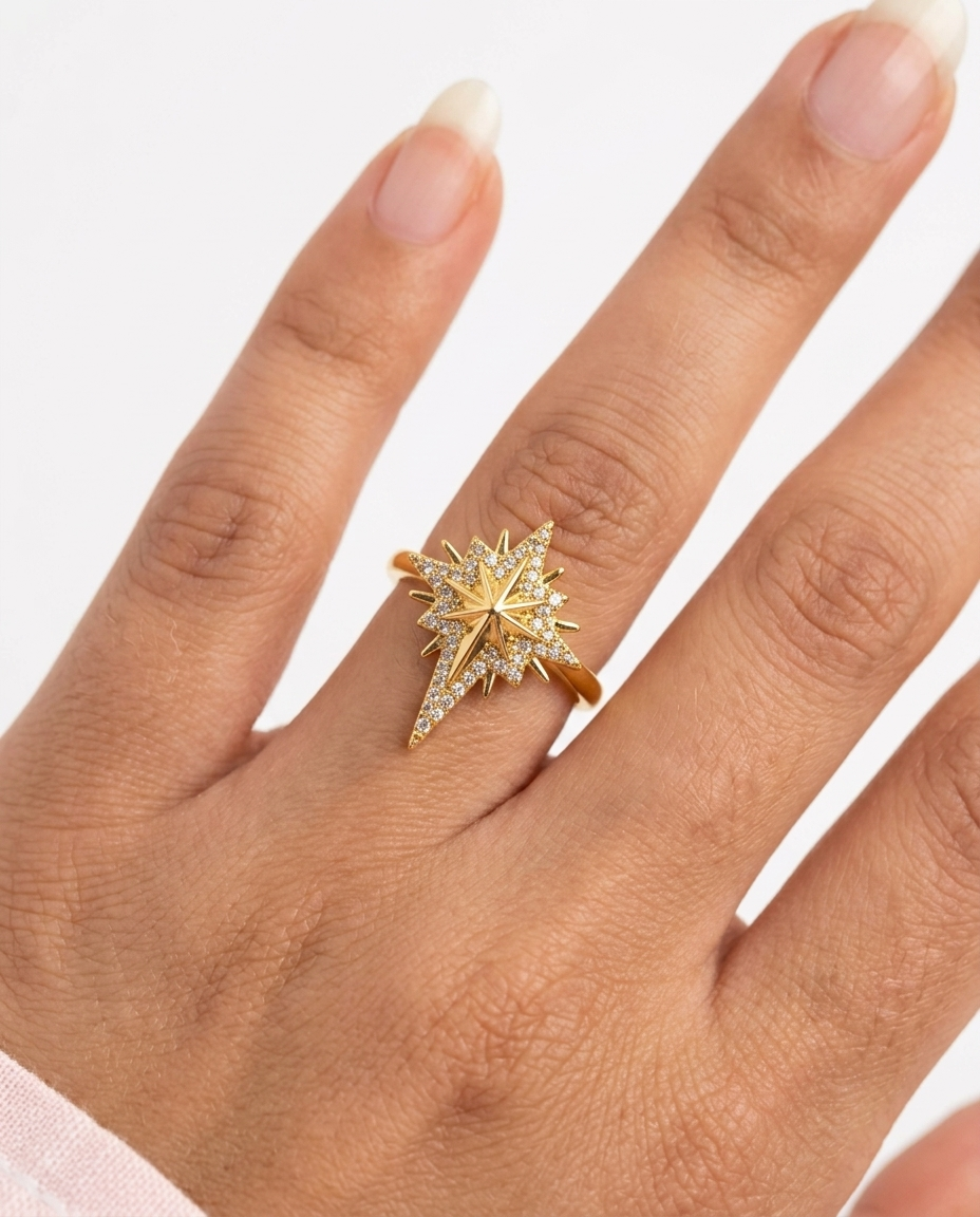 North-star stainless ring