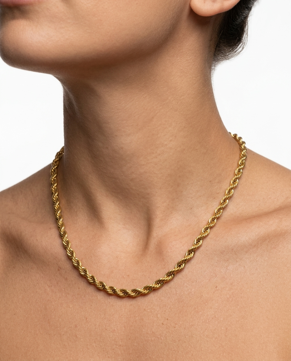 Magdol stainless steel necklace