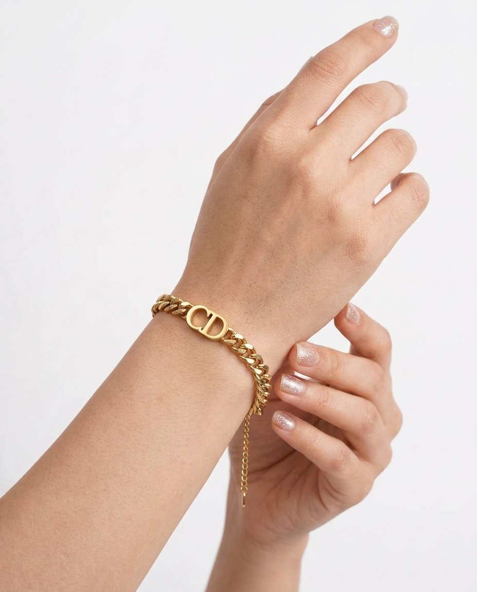 CD stainless steel bracelet