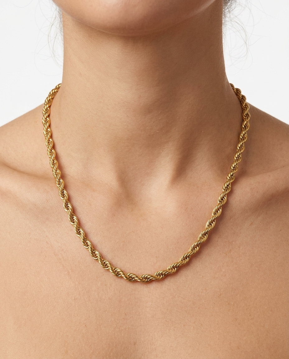 Magdol stainless steel necklace