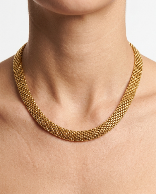 Stainless Steel Mesh Necklace