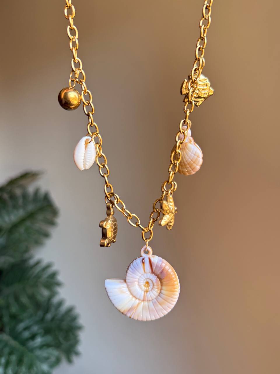 Shell Stainless Steel Necklace