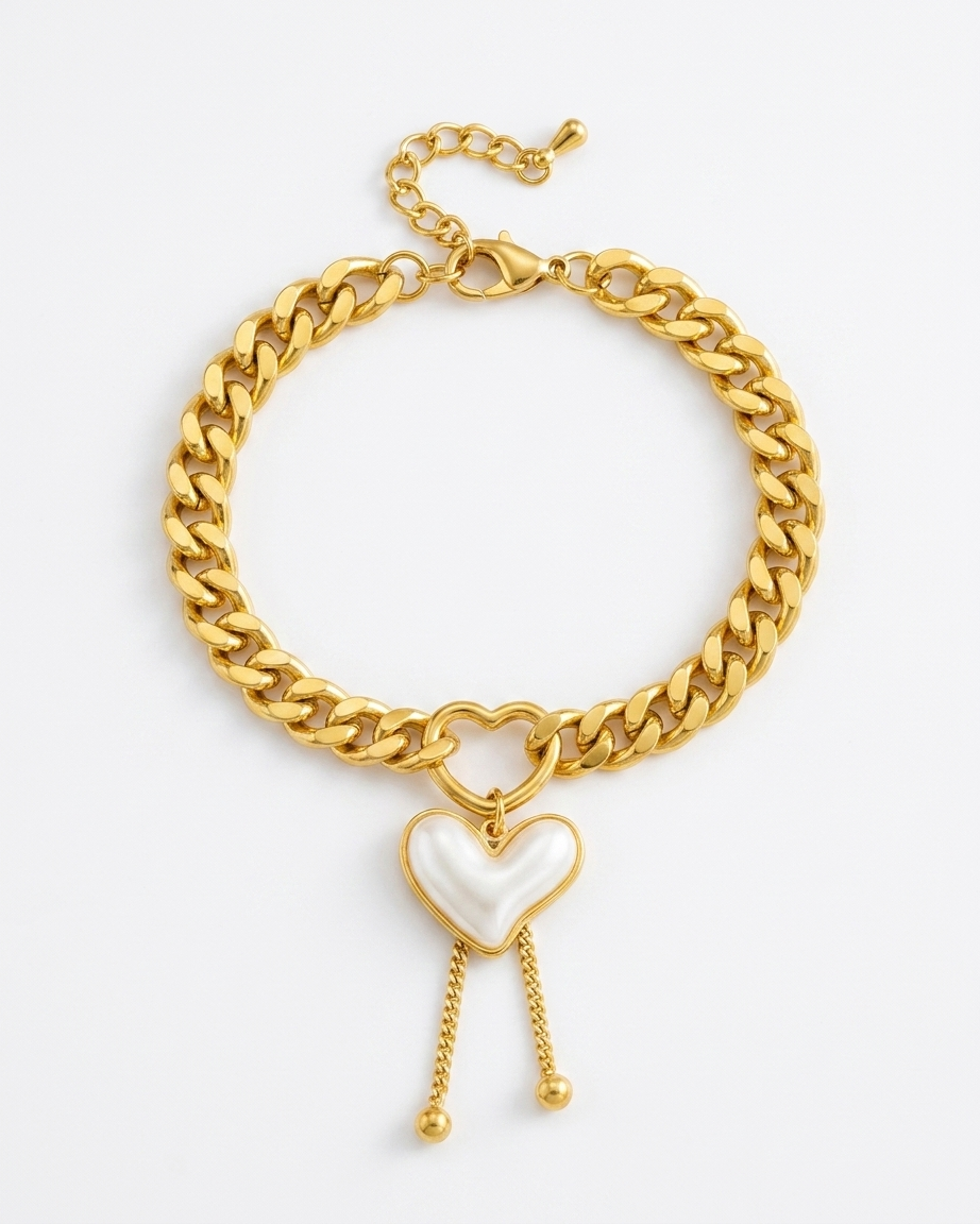 Heart Stainless Steel Bracelet